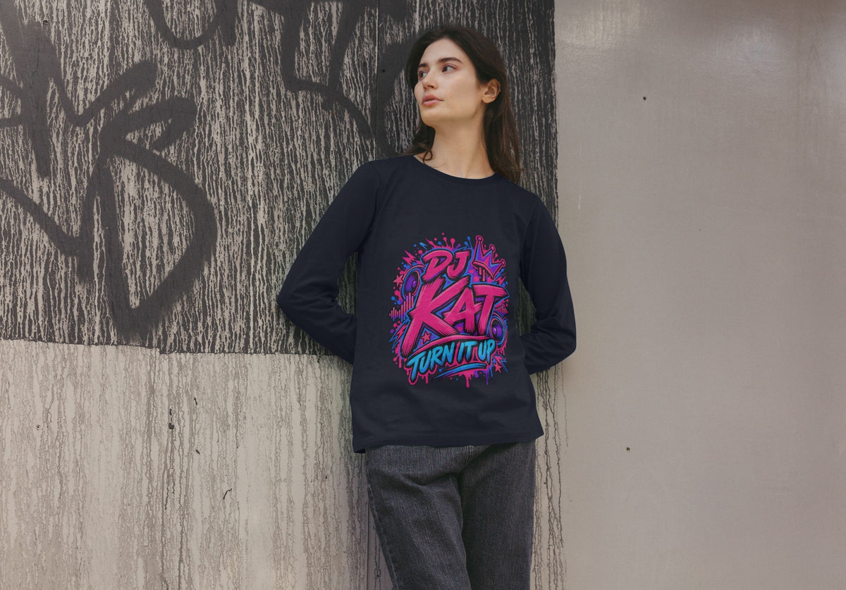 DJ Kat – Turn It Up Graphic T-shirt
