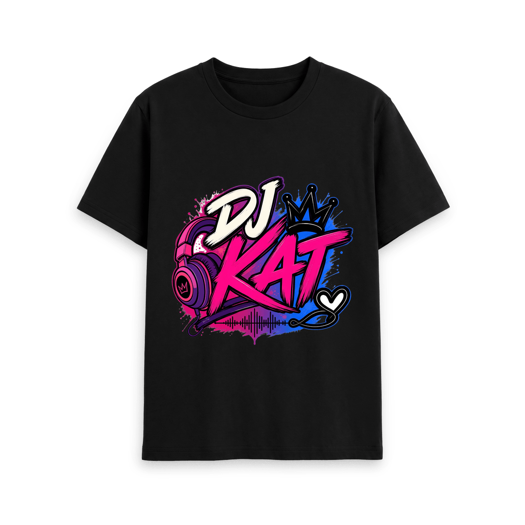 DJ Kat Signature Logo Women's Organic Cotton T-shirt