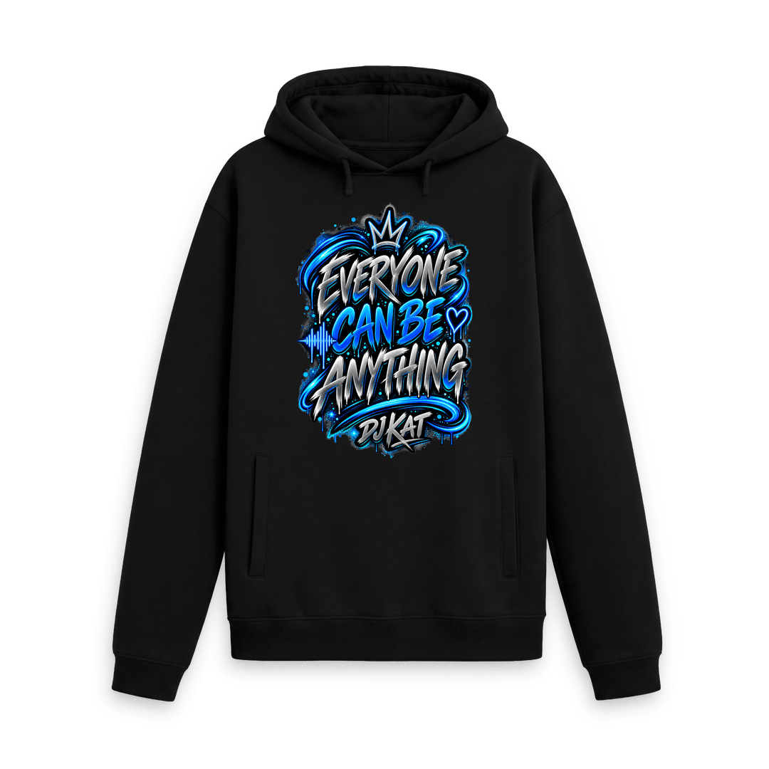 DJ Kat – Everyone Can Be Anything Men's Hoodie