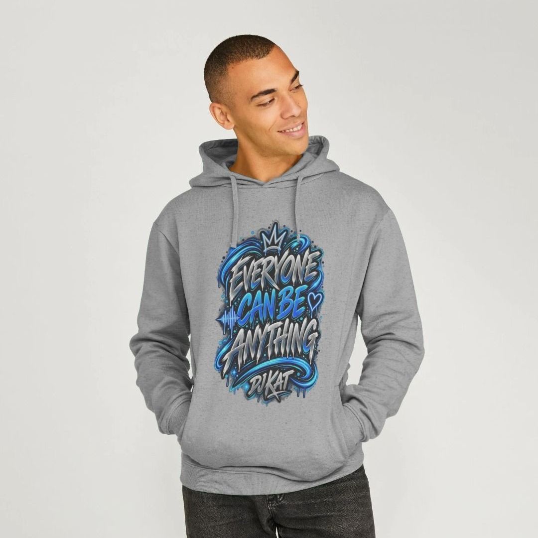 DJ Kat – Everyone Can Be Anything Men's Hoodie