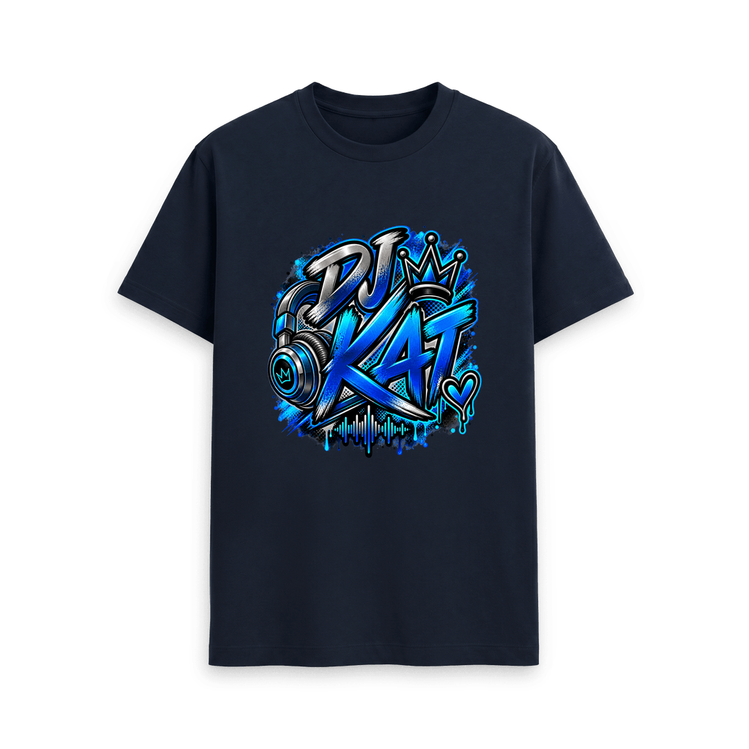 DJ Kat Signature Logo Men's Organic Cotton T-shirt