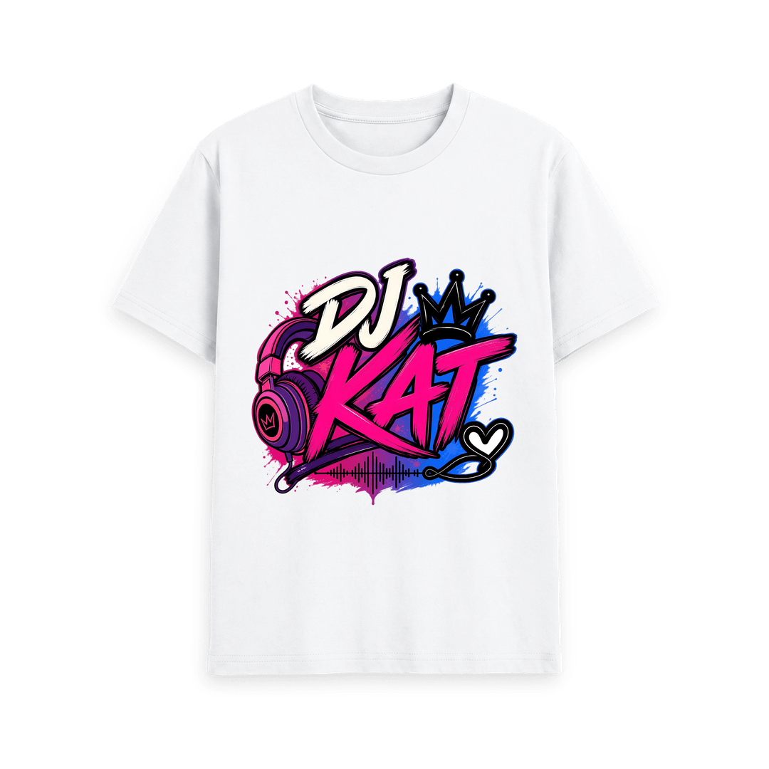 DJ Kat Signature Logo Women's Organic Cotton T-shirt