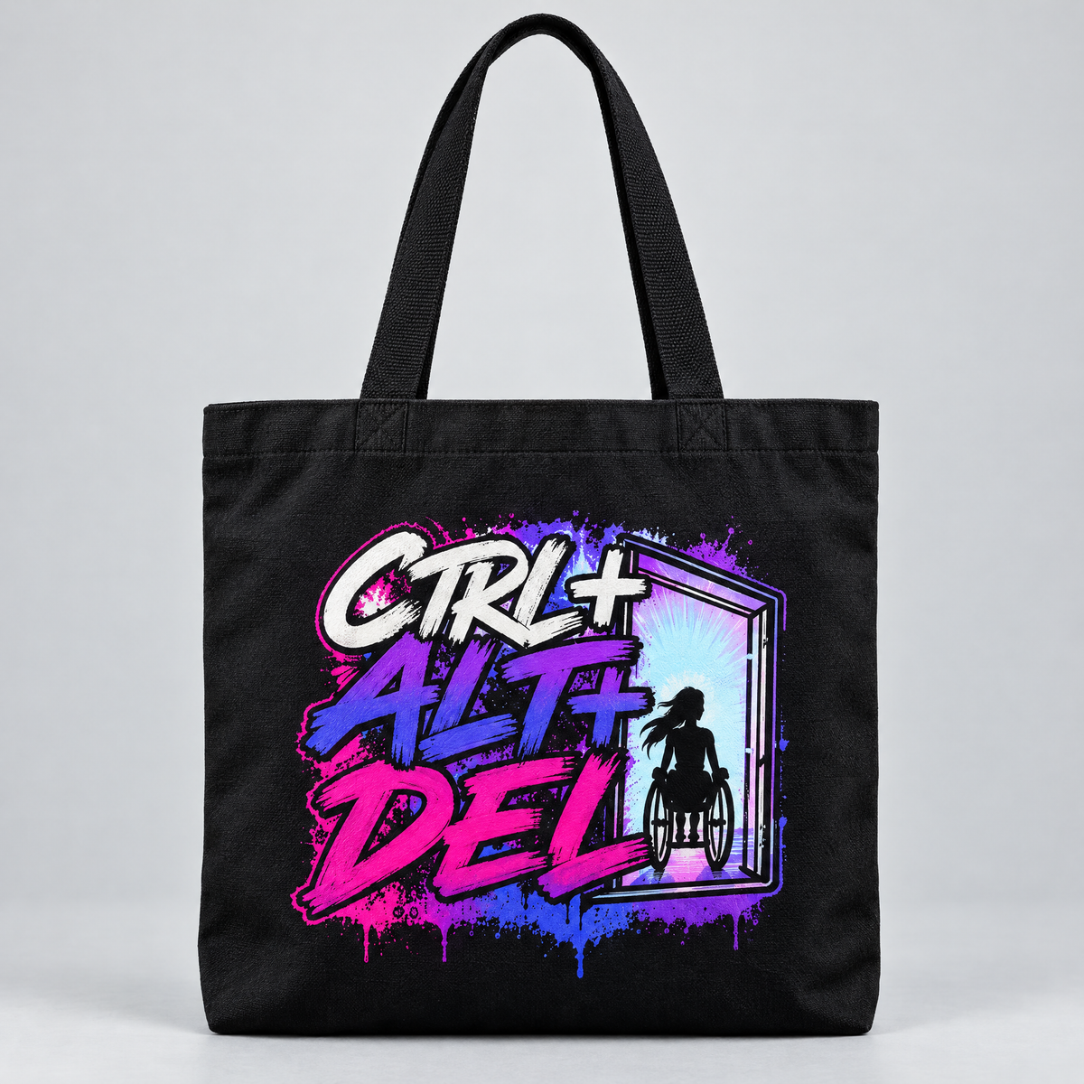 DJ Kat – CTRL + ALT + DEL Tote Bag