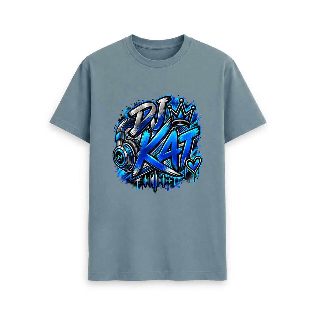 DJ Kat Signature Logo Men's Organic Cotton T-shirt