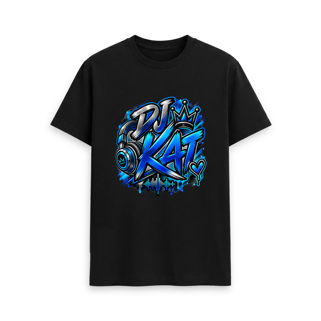 DJ Kat Signature Logo Men's Organic Cotton T-shirt