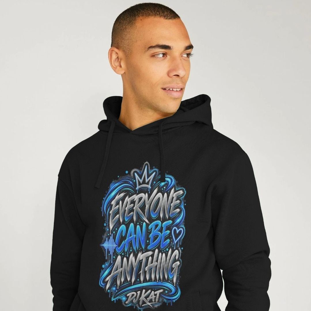 DJ Kat men's front-print merchandise