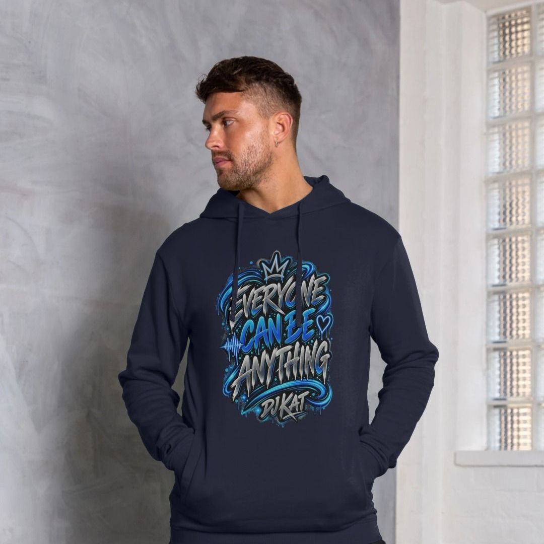 DJ Kat – Everyone Can Be Anything Men's Hoodie