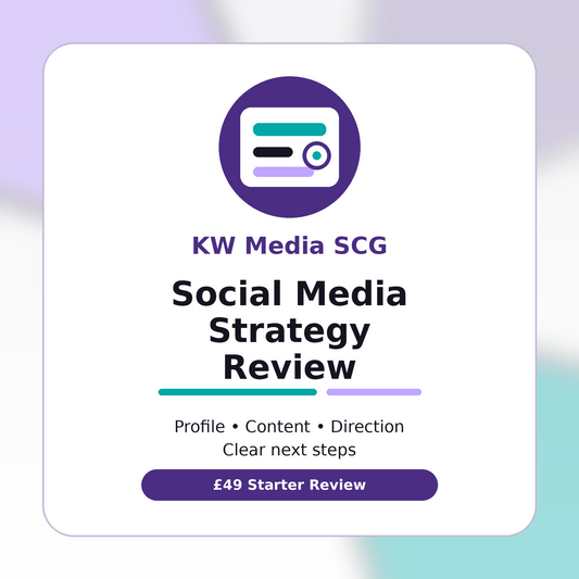 KW Media SCG Social Media Strategy Review product image